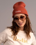 FOODIE - czapka beanie rdzawa